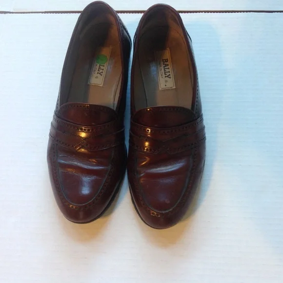 Bally Brown Leather Loafers Shoes - Picture 4 of 4